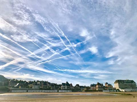 ciel plage de blonville