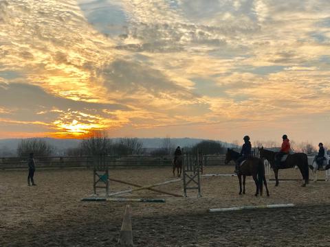 cours du soir centre equestre de blonville stage ffe loisir deauville villers trouville
