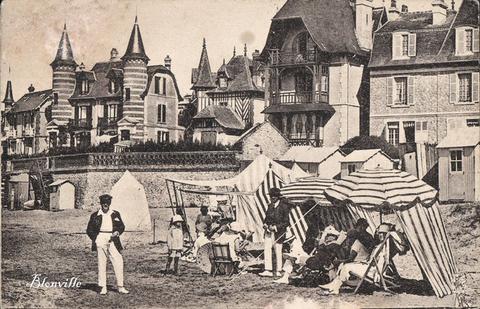 plage de blonville sur mer